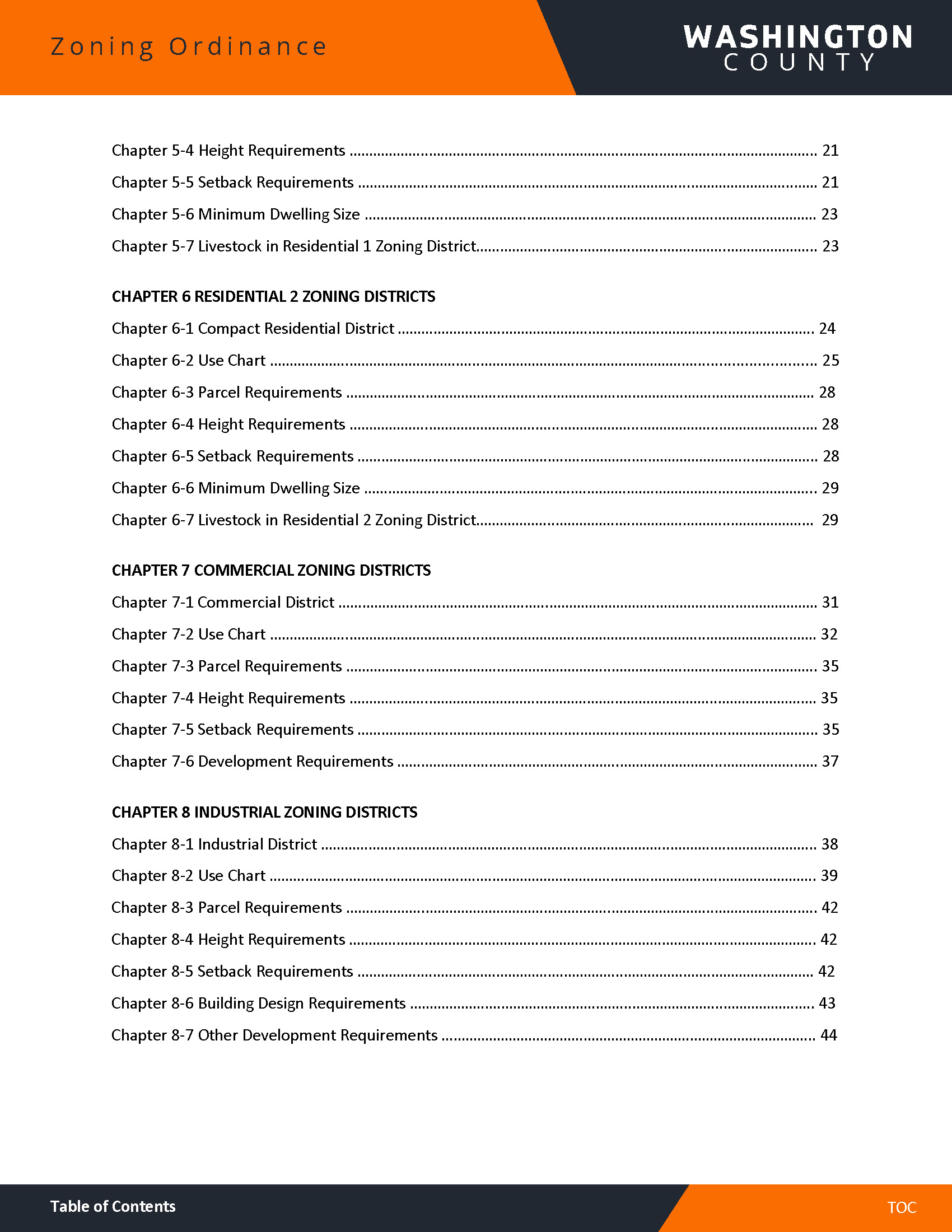 Washington County Zoning Ordinance1 12 25 Page 003